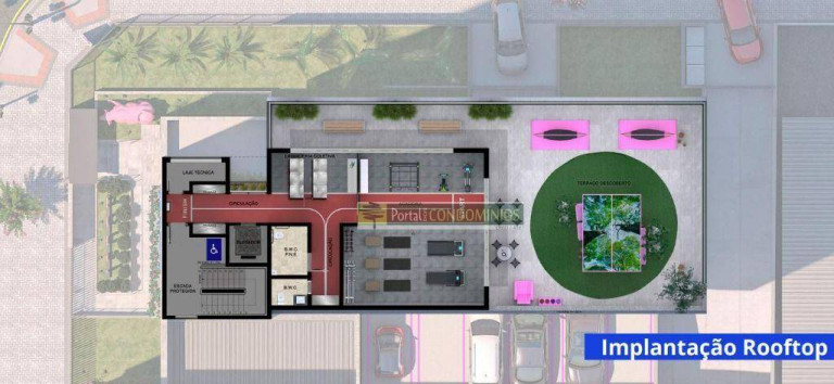 Imagem Studio com 1 Quarto à Venda, 18 m² em água Verde - Curitiba