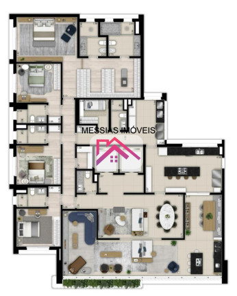 Imagem Imóvel com 3 Quartos à Venda, 277 m² em Pinheiros - São Paulo Imagem Imóvel com 3 Quartos à Venda, 277 m² em Pinheiros - São Paulo