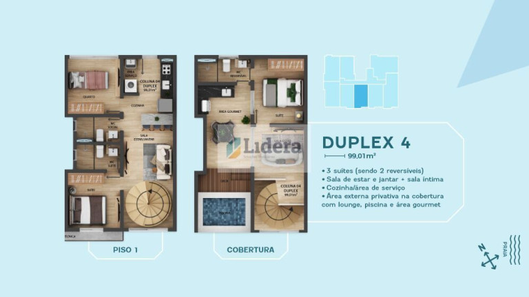 Imagem Apartamento com 2 Quartos à Venda, 50 m² em Intermares - Cabedelo Imagem Apartamento com 2 Quartos à Venda, 50 m² em Intermares - Cabedelo