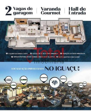 Imagem Apartamento com 3 Quartos à Venda, em Iguaçu - Ipatinga Imagem Apartamento com 3 Quartos à Venda, em Iguaçu - Ipatinga