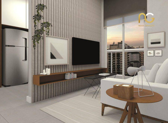 Imagem Apartamento com 1 Quarto à Venda, 38 m² em Boqueirão - Praia Grande Imagem Apartamento com 1 Quarto à Venda, 38 m² em Boqueirão - Praia Grande