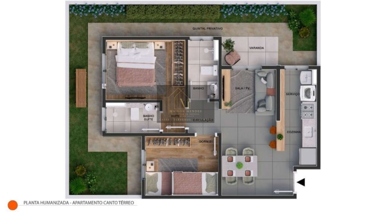 Imagem Apartamento com 2 Quartos à Venda, 51 m² em Vila Rica - Sorocaba