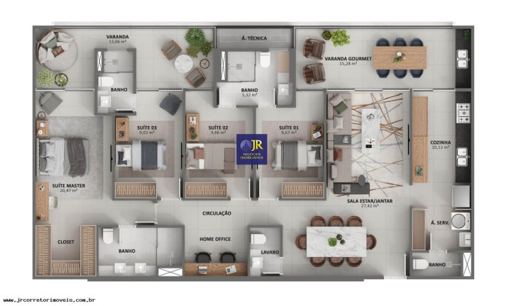 Imagem Apartamento com 4 Quartos à Venda, 160 m² em Praia Da Costa - Vila Velha