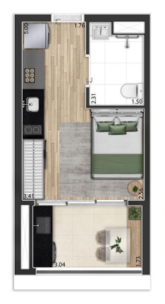 Imagem Imóvel com 1 Quarto à Venda, 26 m² em Sumaré - São Paulo Imagem Imóvel com 1 Quarto à Venda, 26 m² em Sumaré - São Paulo