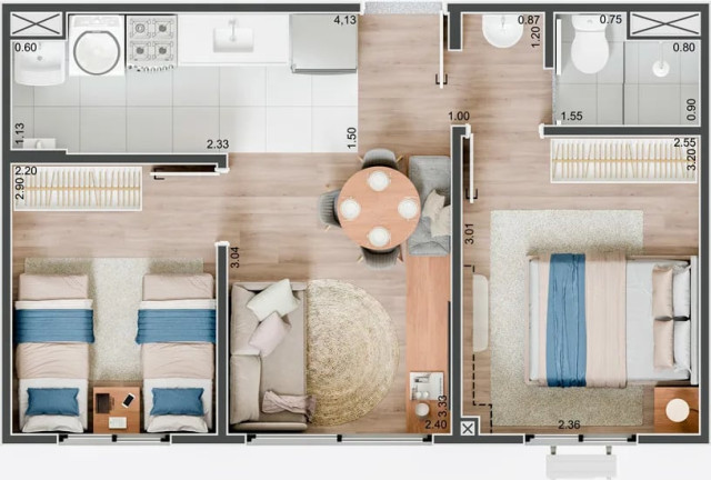 Imagem Imóvel com 2 Quartos à Venda, 36 m² em Várzea Da Barra Funda - São Paulo Imagem Imóvel com 2 Quartos à Venda, 36 m² em Várzea Da Barra Funda - São Paulo