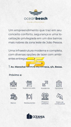 Imagem Apartamento com 3 Quartos à Venda, 78 m² em Bessa - João Pessoa Imagem Apartamento com 3 Quartos à Venda, 78 m² em Bessa - João Pessoa