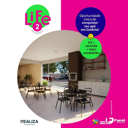 Imagem Apartamento com 2 Quartos à Venda, 44 m² em Jardim Colorado - Goiânia Imagem Apartamento com 2 Quartos à Venda, 44 m² em Jardim Colorado - Goiânia