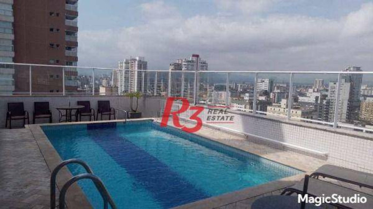 Imagem Apartamento com 3 Quartos à Venda, 141 m² em Gonzaga - Santos Imagem Apartamento com 3 Quartos à Venda, 141 m² em Gonzaga - Santos