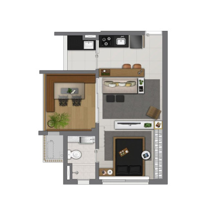 Imagem Imóvel com 1 Quarto à Venda, 44 m² em Vila Mariana - São Paulo Imagem Imóvel com 1 Quarto à Venda, 44 m² em Vila Mariana - São Paulo
