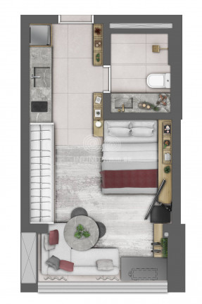 Imagem Apartamento com 1 Quarto à Venda, 26 m² em Campo Belo - São Paulo Imagem Apartamento com 1 Quarto à Venda, 26 m² em Campo Belo - São Paulo