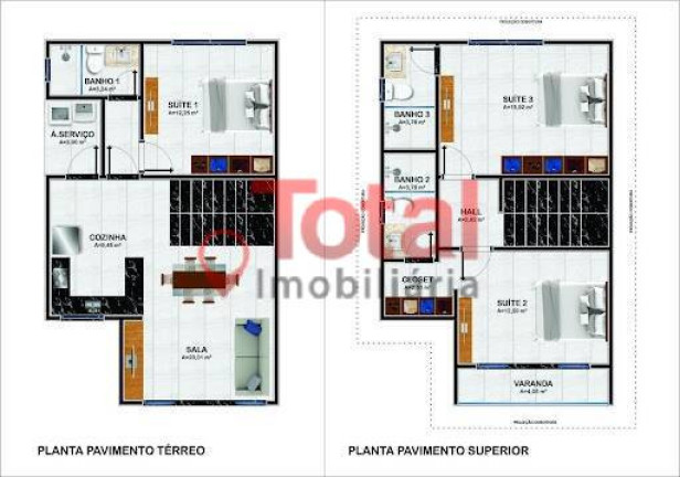 Casa com 3 Quartos à Venda, 117 m² em Teperapuan - Porto Seguro