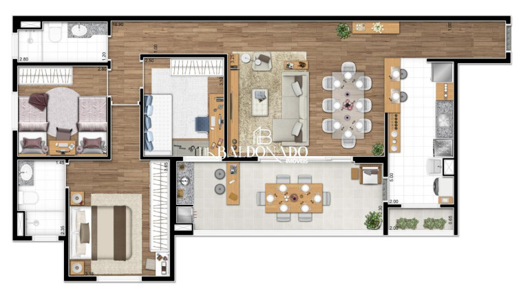 Imagem Apartamento com 2 Quartos à Venda, 69 m² em Bosque Flamboyant - Taubate Imagem Apartamento com 2 Quartos à Venda, 69 m² em Bosque Flamboyant - Taubate