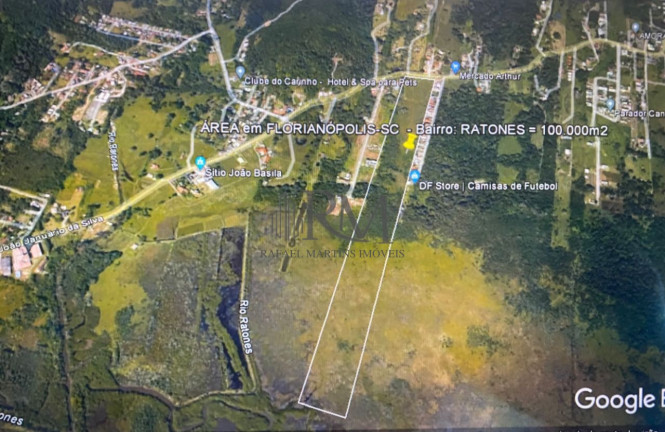 Imagem Terreno à Venda, 1.000.000 m² em Ratones - Florianópolis Imagem Terreno à Venda, 1.000.000 m² em Ratones - Florianópolis