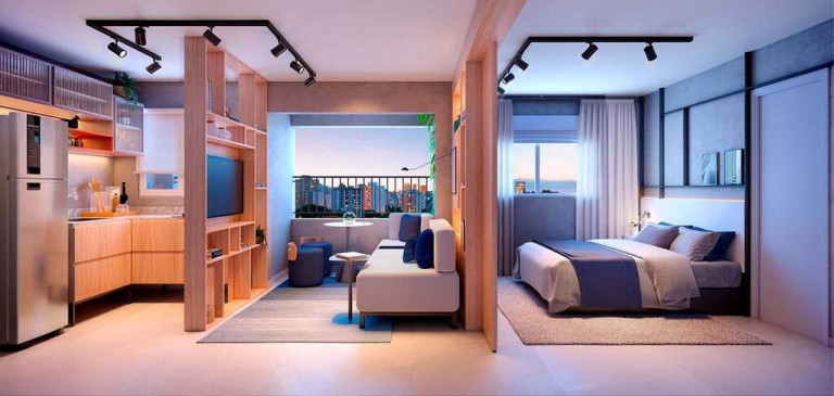 Imagem Apartamento com 2 Quartos à Venda, 44 m² em Santa Cecília - São Paulo Imagem Apartamento com 2 Quartos à Venda, 44 m² em Santa Cecília - São Paulo