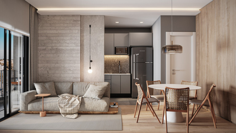 Imagem Apartamento com 2 Quartos à Venda, 57 m² em Tingui - Curitiba