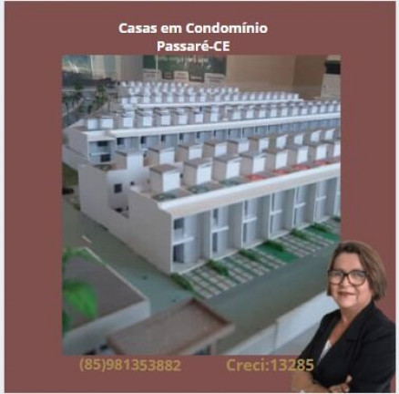 Imagem Casa de Condomínio com 3 Quartos à Venda, 54 m² em Passaré - Fortaleza