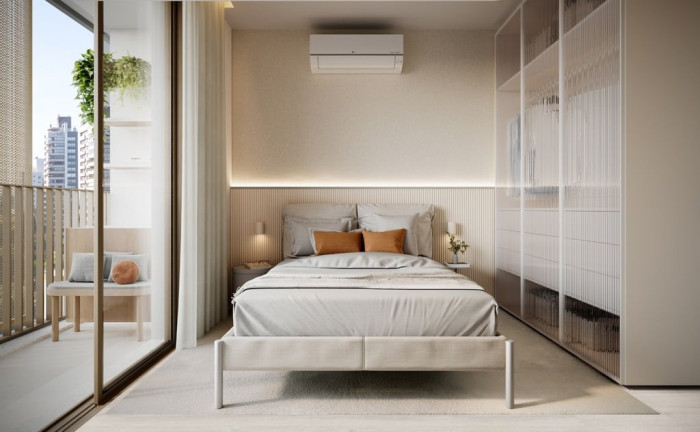 Imagem Imóvel com 1 Quarto à Venda, 31 m² em Mercês - Curitiba