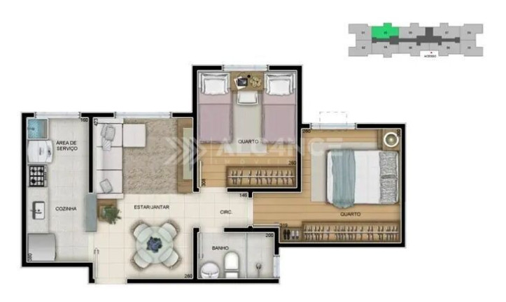 Imagem Apartamento com 2 Quartos à Venda, 48 m² em Conjunto Esplanada - João Pessoa Imagem Apartamento com 2 Quartos à Venda, 48 m² em Conjunto Esplanada - João Pessoa
