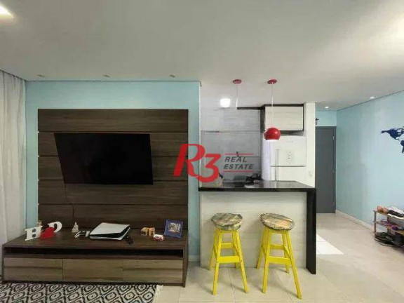 Imagem Apartamento com 2 Quartos à Venda, 71 m² em Vila Matias - Santos