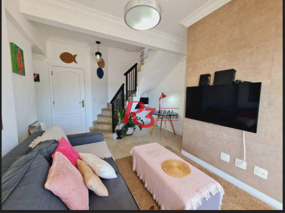 Imagem Cobertura com 3 Quartos à Venda ou Locação, 177 m² em José Menino - Santos Imagem Cobertura com 3 Quartos à Venda ou Locação, 177 m² em José Menino - Santos