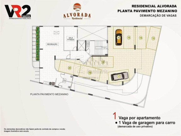 Imagem Apartamento com 3 Quartos à Venda, 71 m² em Centro - Sao Vicente Imagem Apartamento com 3 Quartos à Venda, 71 m² em Centro - Sao Vicente