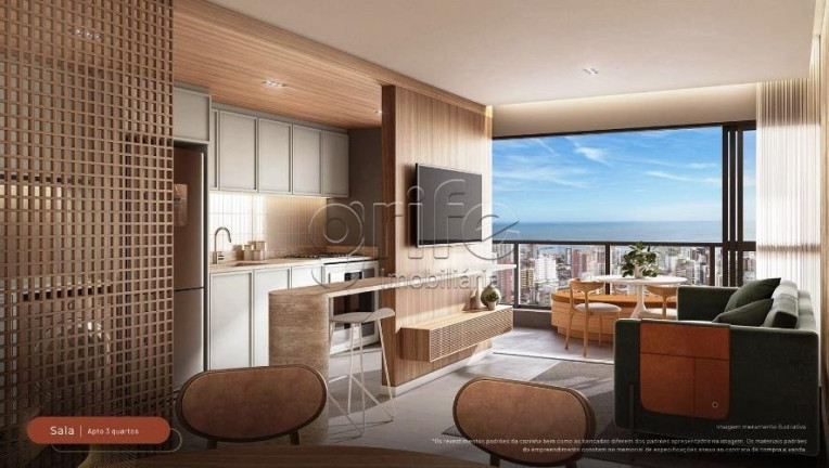 Apartamento com 3 Quartos à Venda, 86 m² em Meireles - Fortaleza