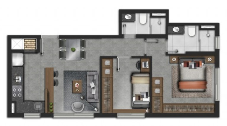 Imagem Apartamento com 1 Quarto à Venda, 38 m² em Santana - Porto Alegre Imagem Apartamento com 1 Quarto à Venda, 38 m² em Santana - Porto Alegre