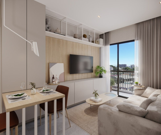 Imagem Imóvel com 1 Quarto à Venda, 27 m² em Alto Da Glória - Curitiba Imagem Imóvel com 1 Quarto à Venda, 27 m² em Alto Da Glória - Curitiba