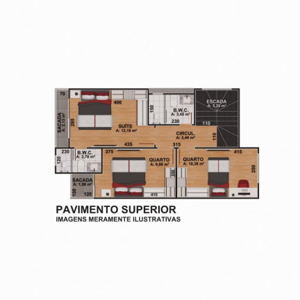 Imagem Casa com 3 Quartos à Venda, 116 m² em Bairro Alto - Curitiba Imagem Casa com 3 Quartos à Venda, 116 m² em Bairro Alto - Curitiba