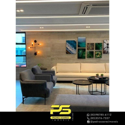 Imagem Apartamento com 1 Quarto à Venda, 81 m² em Cabo Branco - João Pessoa Imagem Apartamento com 1 Quarto à Venda, 81 m² em Cabo Branco - João Pessoa