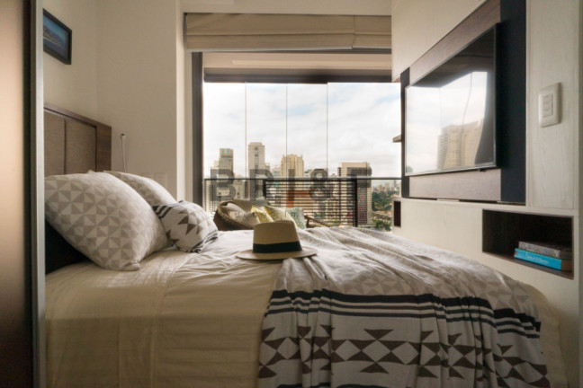Imagem Apartamento com 1 Quarto para Alugar, 41 m² em Brooklin - São Paulo Imagem Apartamento com 1 Quarto para Alugar, 41 m² em Brooklin - São Paulo