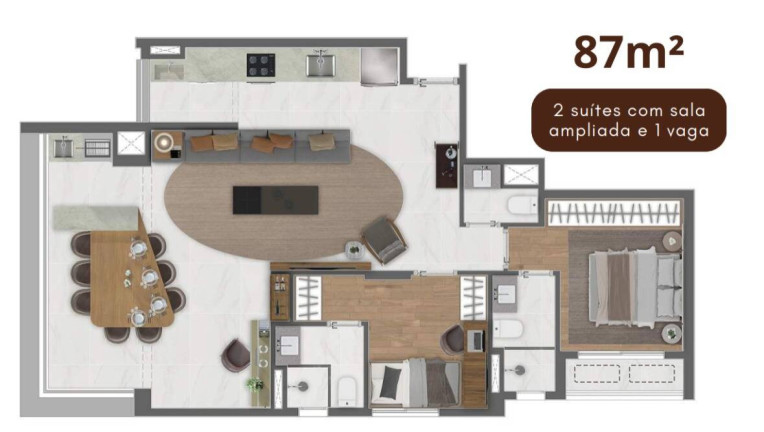 Imagem Apartamento à Venda, em São Paulo Imagem Apartamento à Venda, em São Paulo
