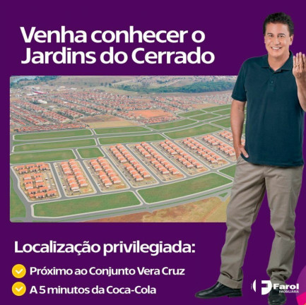 Imagem Terreno à Venda, 216 m² em Residencial Jardins Do Cerrado 10 - Goiânia Imagem Terreno à Venda, 216 m² em Residencial Jardins Do Cerrado 10 - Goiânia