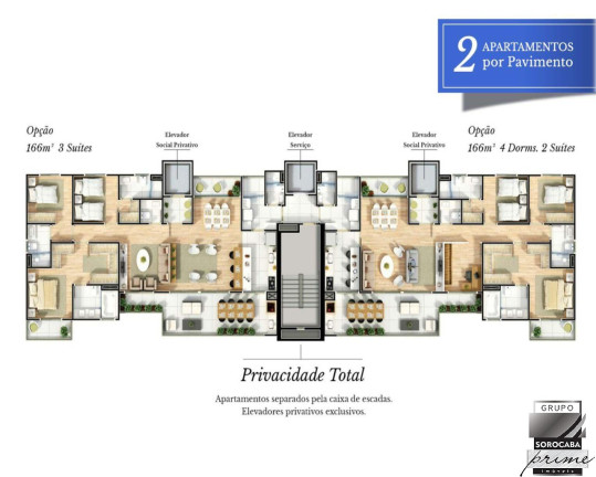 Imagem Apartamento com 4 Quartos à Venda, 166 m² em Jardim América - Sorocaba Imagem Apartamento com 4 Quartos à Venda, 166 m² em Jardim América - Sorocaba