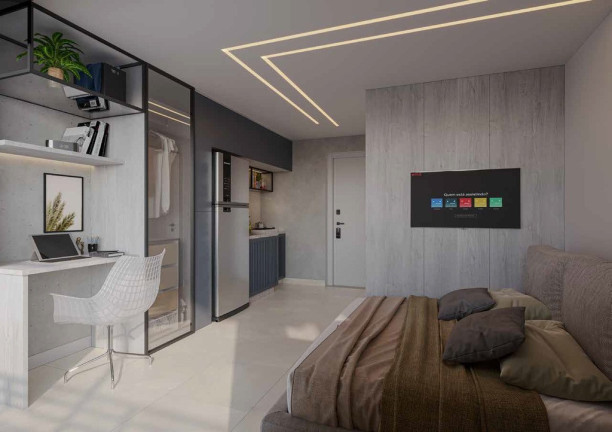 Imagem Imóvel com 1 Quarto à Venda, 20 m² em Brooklin Paulista - São Paulo Imagem Imóvel com 1 Quarto à Venda, 20 m² em Brooklin Paulista - São Paulo