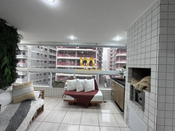 Imagem Apartamento com 3 Quartos à Venda, 128 m² em Guilhermina - Praia Grande