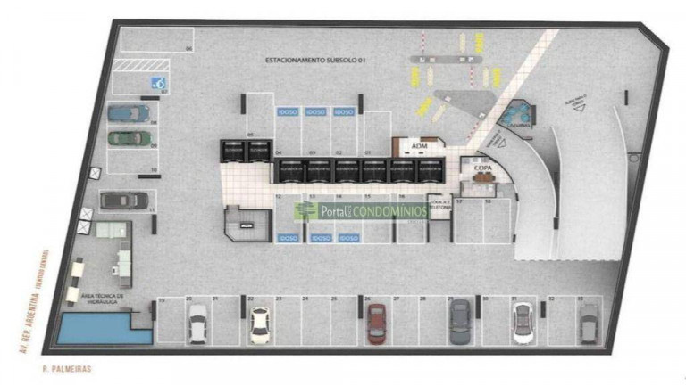 Imagem Sala Comercial à Venda, 44 m² em água Verde - Curitiba