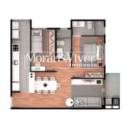 Imagem Apartamento com 3 Quartos à Venda, 66 m² em Santa Cândida - Curitiba Imagem Apartamento com 3 Quartos à Venda, 66 m² em Santa Cândida - Curitiba