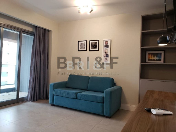 Imagem Apartamento com 1 Quarto para Alugar, 43 m² em Brooklin - São Paulo Imagem Apartamento com 1 Quarto para Alugar, 43 m² em Brooklin - São Paulo