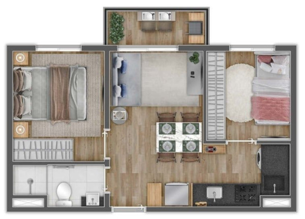 Imagem Apartamento com 2 Quartos à Venda, 32 m² em Ipiranga - São Paulo Imagem Apartamento com 2 Quartos à Venda, 32 m² em Ipiranga - São Paulo