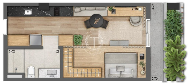 Imagem Apartamento com 1 Quarto à Venda, 24 m² em Jardins - São Paulo Imagem Apartamento com 1 Quarto à Venda, 24 m² em Jardins - São Paulo