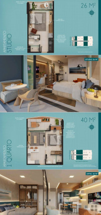 Imagem Apartamento com 1 Quarto à Venda, 26 m² em Meireles - Fortaleza Imagem Apartamento com 1 Quarto à Venda, 26 m² em Meireles - Fortaleza