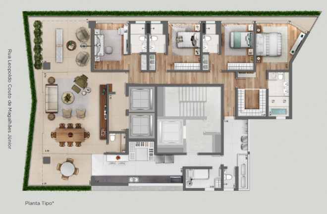 Imagem Apartamento com 4 Quartos à Venda, 270 m² em Itaim Bibi - São Paulo Imagem Apartamento com 4 Quartos à Venda, 270 m² em Itaim Bibi - São Paulo