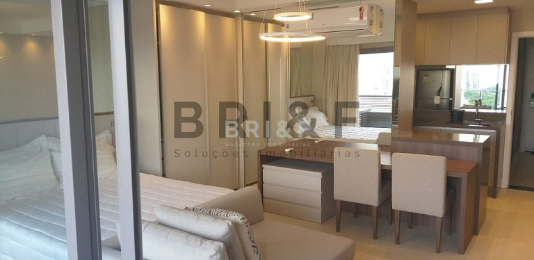 Imagem Apartamento com 1 Quarto para Alugar, 41 m² em Brooklin - São Paulo Imagem Apartamento com 1 Quarto para Alugar, 41 m² em Brooklin - São Paulo