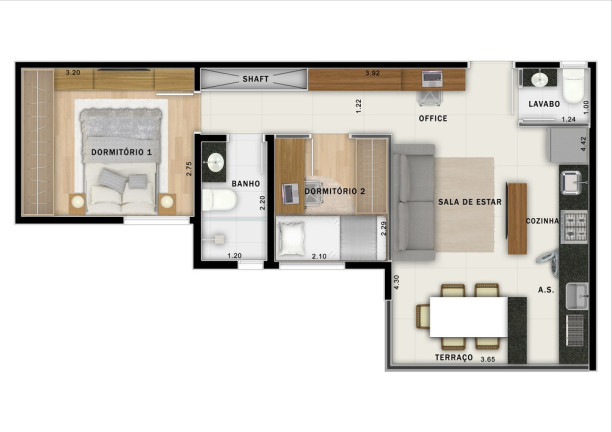 Imagem Imóvel com 2 Quartos à Venda, 93 m² em Jardim - Santo André Imagem Imóvel com 2 Quartos à Venda, 93 m² em Jardim - Santo André