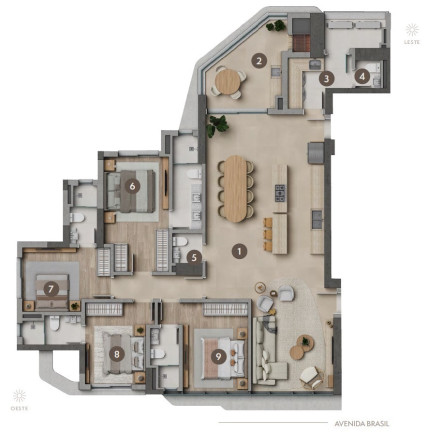 Imagem Cobertura com 4 Quartos à Venda, 390 m² em Centro - Balneário Camboriú Imagem Cobertura com 4 Quartos à Venda, 390 m² em Centro - Balneário Camboriú