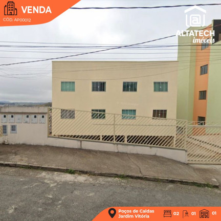 Imóvel com 2 Quartos à Venda, 60 m² em Jardim Vitória - Poços De Caldas
