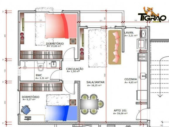 Imagem Apartamento com 2 Quartos à Venda, 60 m² em Centro - Navegantes Imagem Apartamento com 2 Quartos à Venda, 60 m² em Centro - Navegantes