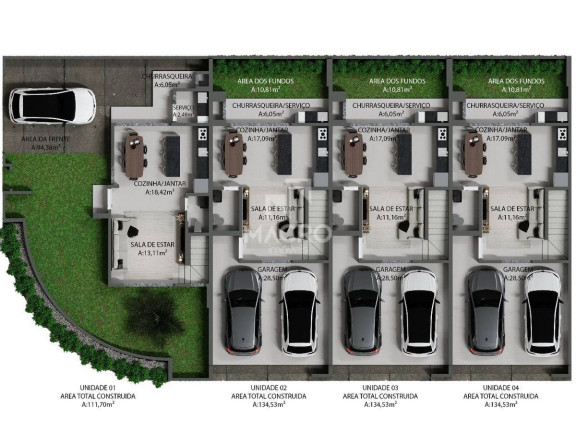 Imagem Casa com 3 Quartos à Venda, 134 m² em Amizade - Jaraguá Do Sul Imagem Casa com 3 Quartos à Venda, 134 m² em Amizade - Jaraguá Do Sul