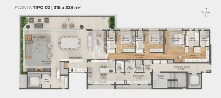 Imagem Apartamento com 3 Quartos à Venda, 327 m² em Bela Vista - Porto Alegre Imagem Apartamento com 3 Quartos à Venda, 327 m² em Bela Vista - Porto Alegre